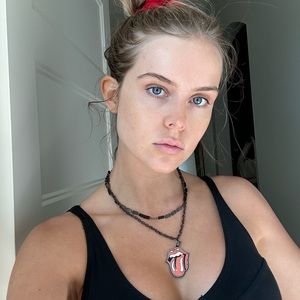 ROLLING STONES choker necklace